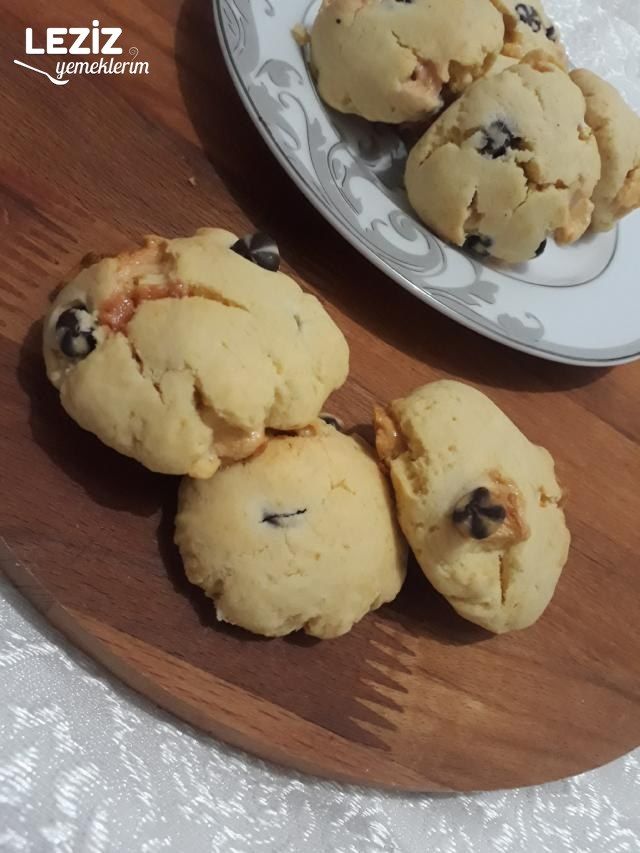 Marshmallowlu Kurabiye - S'maros Cookies