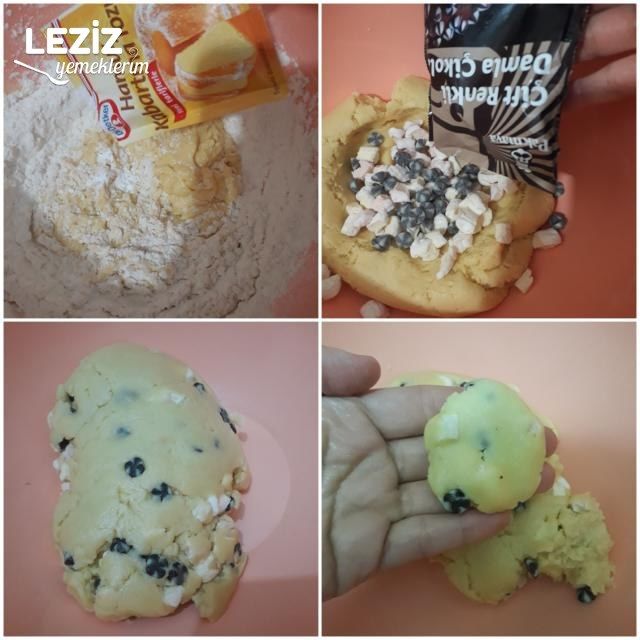 Marshmallowlu Kurabiye - S'maros Cookies