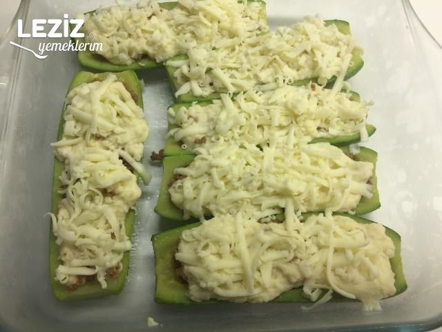 Fırında Kıymalı Kabak Karnıyarık