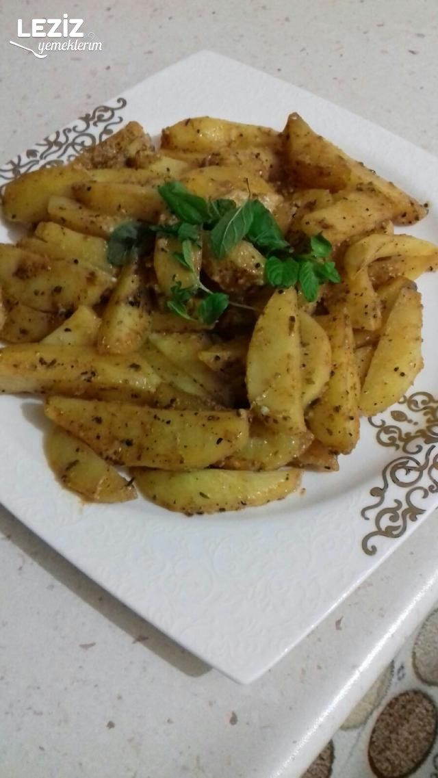 İddialı Soslu Elma Dilim Patates