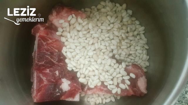 Parça Etli Kuru Fasülye Tarifi