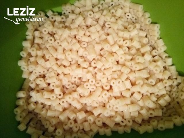 Yoğurtlu Makarna Salatası