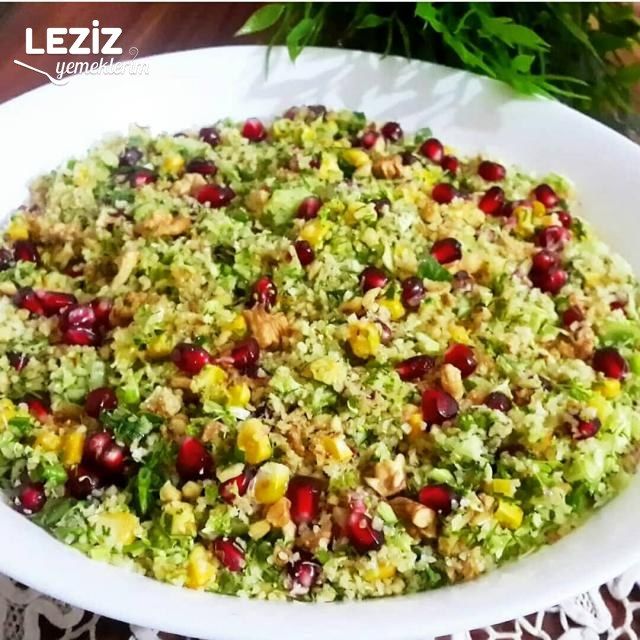 Bulgurlu Brokoli Salatası (Gün Sunumlarınıza Yakışacak Bir Lezzet)