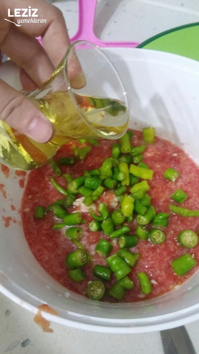 Acılı Sos (Domates Biber Turşusu)