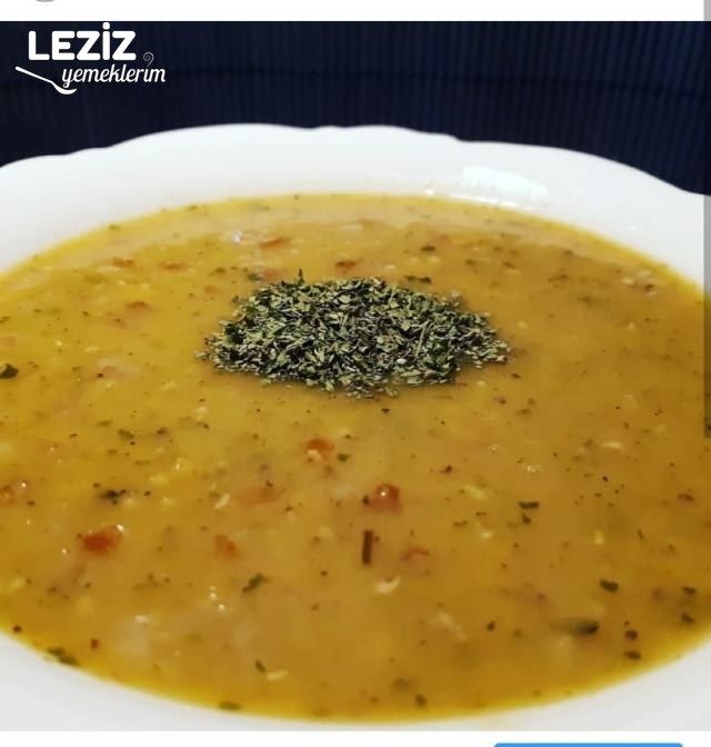 Siyah Bulgurlu Mercimek Çorbası