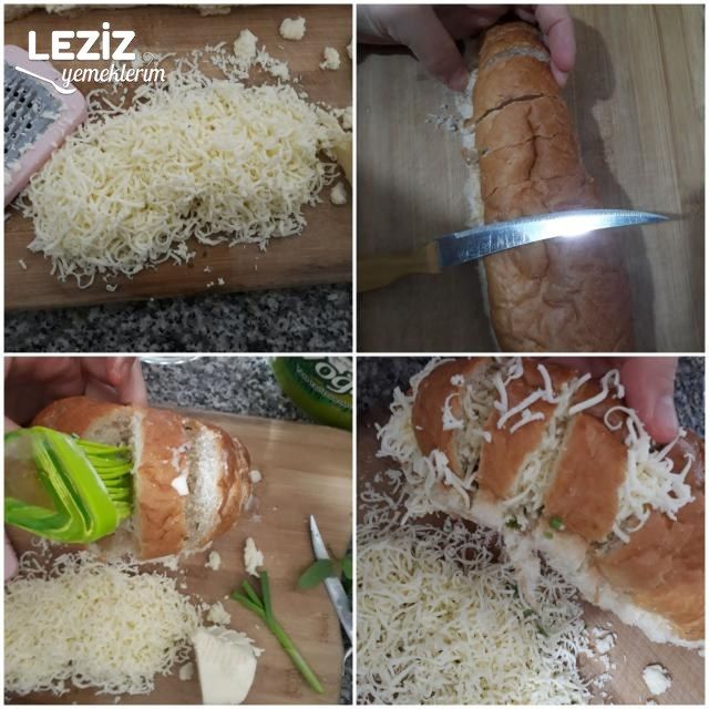 Sarımsaklı Kaşarlı Ekmek Tarifi
