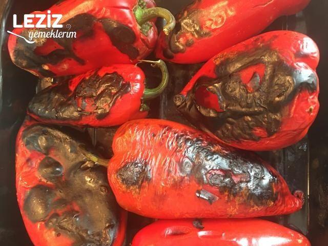 Maydanozlu Köz Biber Turşusu