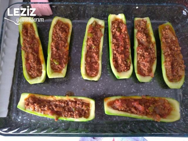 Fırında Kabak Sandal