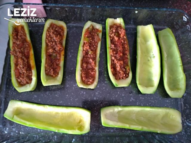 Fırında Kabak Sandal