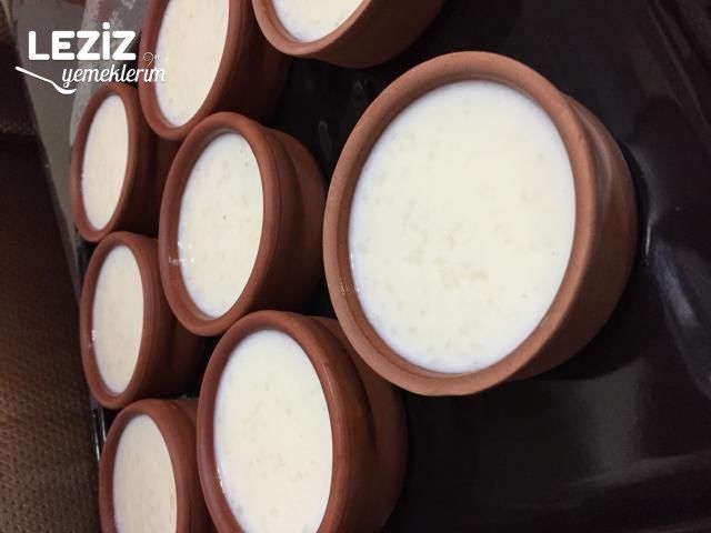 Fırında Sütlaç Yapımı