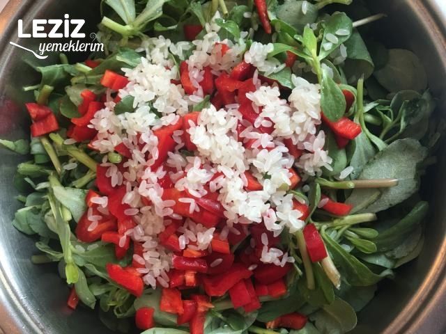 Zeytinyağlı Semizotu Yemeği Tarifi