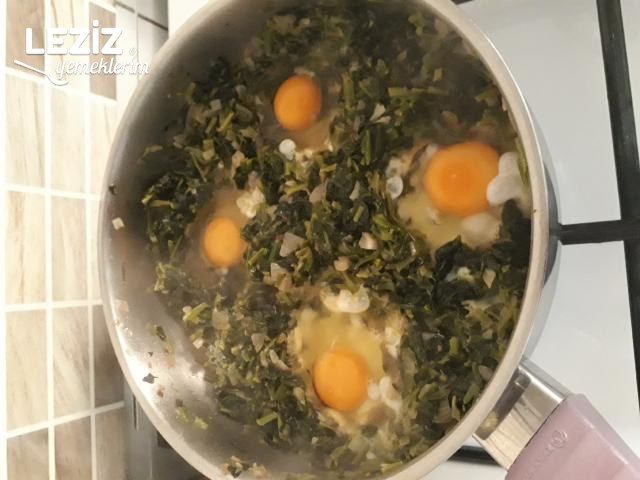 Yumurtalı  Ispanak Tarifi