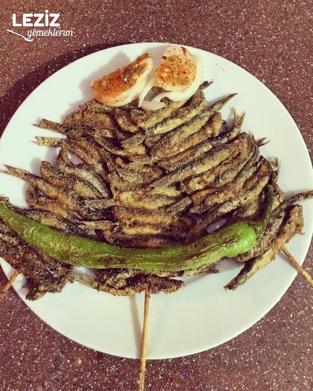 Çöp Şişte Hamsi Kızartma