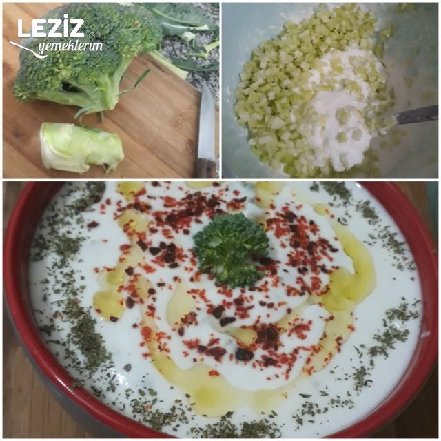 Brokoli Sapı Cacığı Tarifi