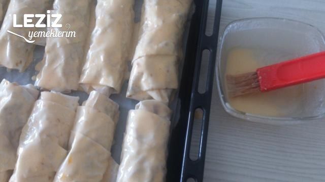 Patlıcanlı Börek Yapılışı
