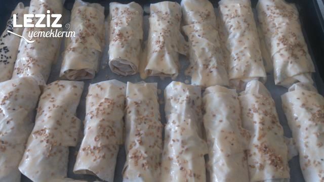 Patlıcanlı Börek Yapılışı