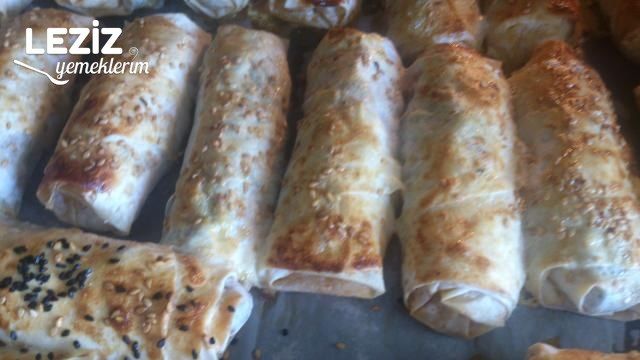 Patlıcanlı Börek Yapılışı