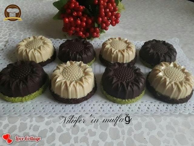 Çikolata Kaplı Mini Pastalar