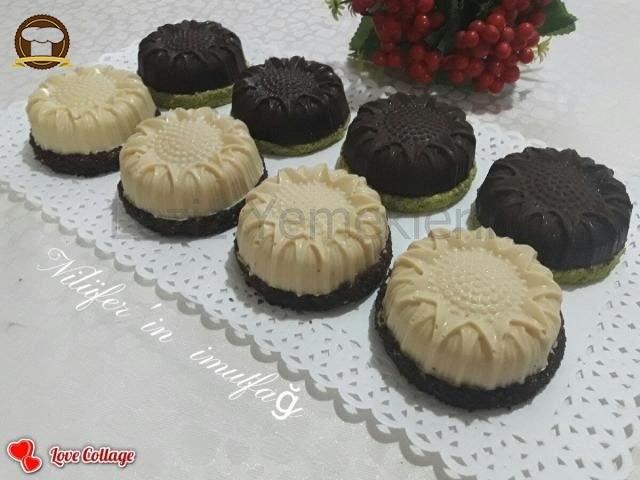 Çikolata Kaplı Mini Pastalar