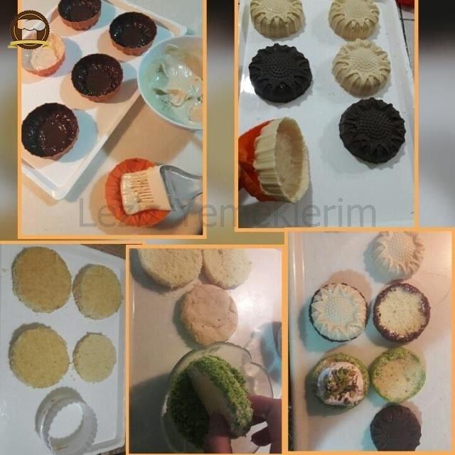 Çikolata Kaplı Mini Pastalar