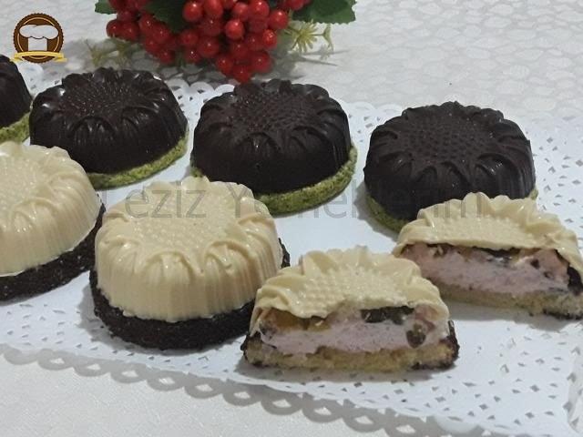 Çikolata Kaplı Mini Pastalar