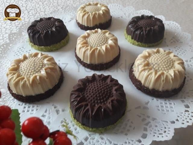 Çikolata Kaplı Mini Pastalar