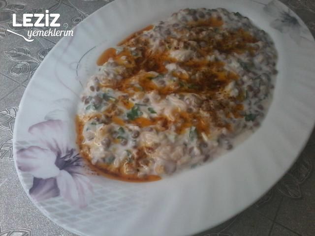 Yoğurtlu Yeşil Mercimekli Doyurucu Salata