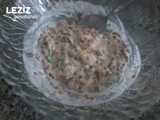 Yoğurtlu Yeşil Mercimekli Doyurucu Salata