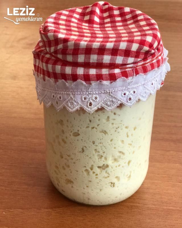 Yoğurtla Ekşi Maya Yapımı