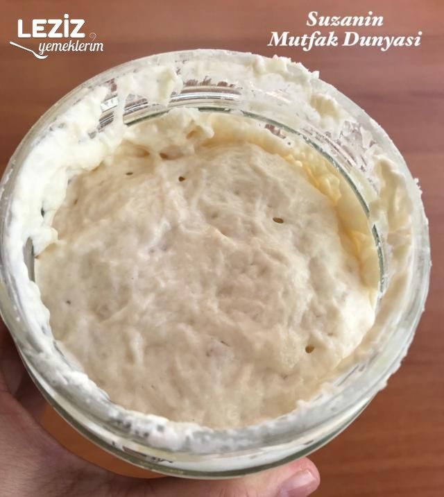 Yoğurtla Ekşi Maya Yapımı
