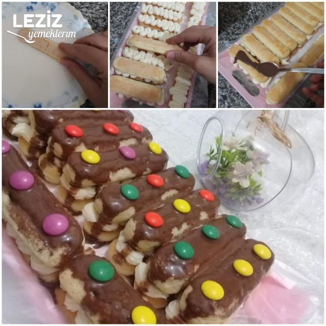 Porsiyonluk Kedidili Pastası