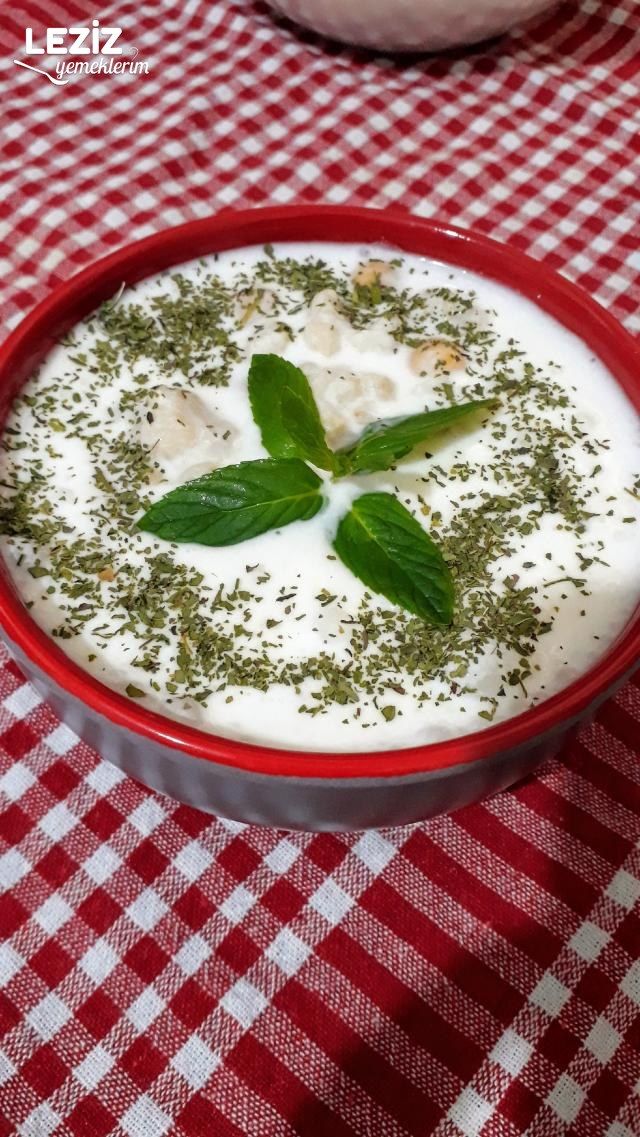 Buğdaylı Ayran Çorbası
