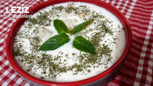 Buğdaylı Ayran Çorbası