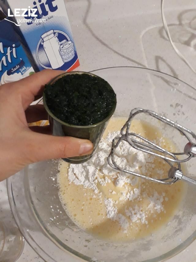 Ispanaklı Pratik Yaş Pasta