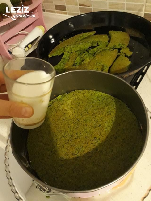 Ispanaklı Pratik Yaş Pasta