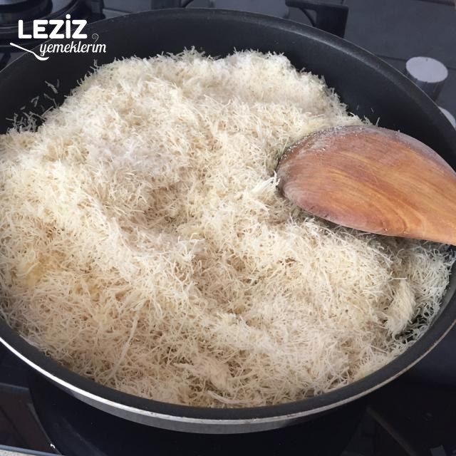 Çıtır Kadayıflı Sütlü Tatlı