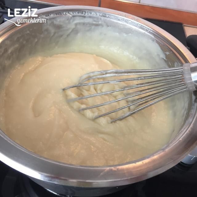 Çıtır Kadayıflı Sütlü Tatlı