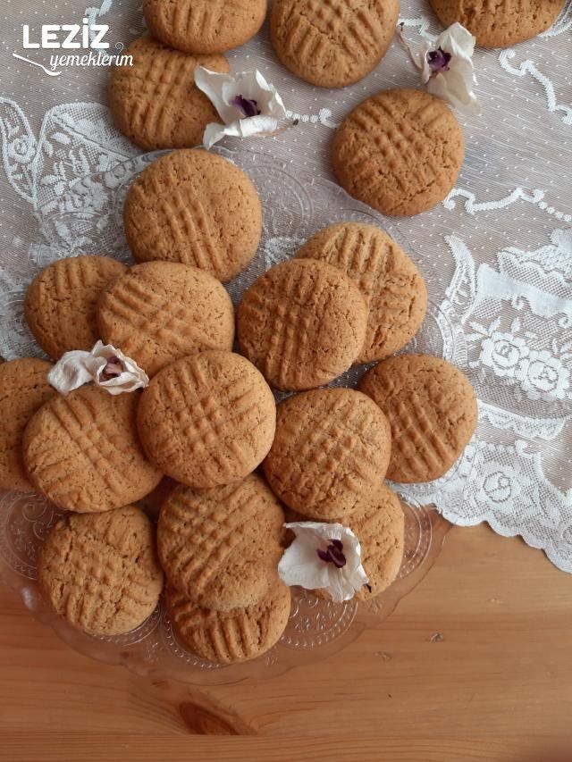 Muzlu Ve Fıstık Ezmeli Kurabiye Leziz Yemeklerim