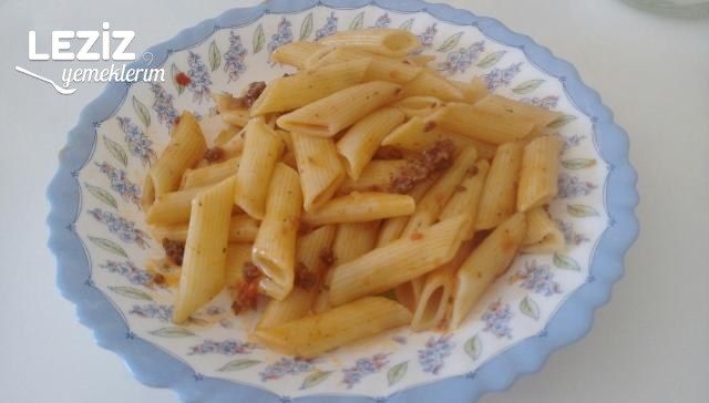 Kıymalı Penne Makarna Tarifi