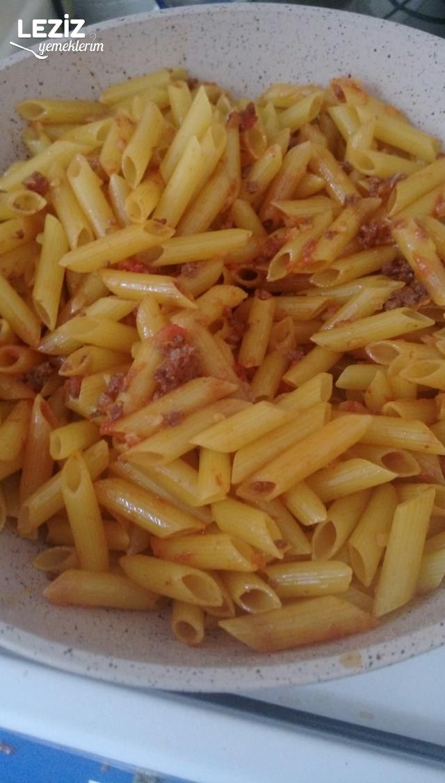 Kıymalı Penne Makarna Tarifi