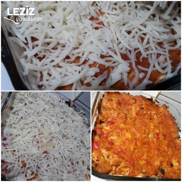 Tavuklu Patlıcan Lazanya