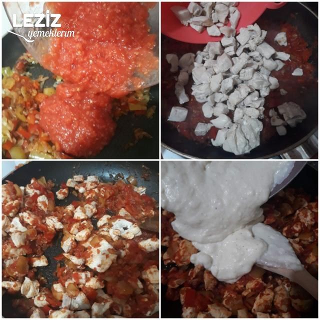 Tavuklu Patlıcan Lazanya