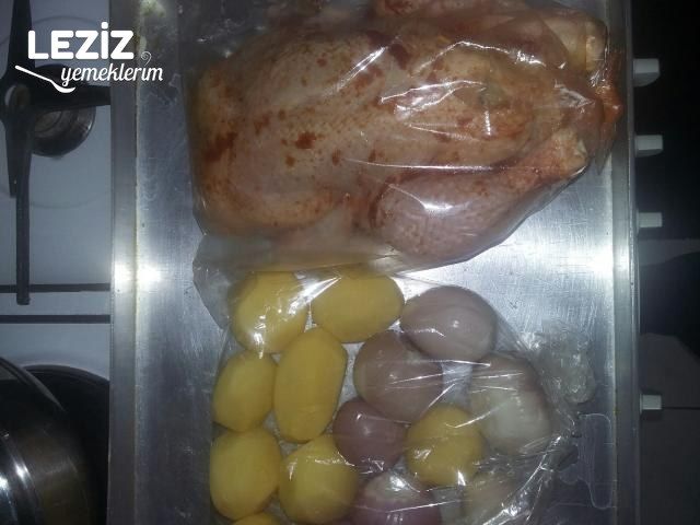 Fırında Tavuk Dolma