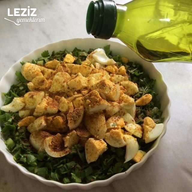 Yumurta Salatası (Gaziantep Yöresi)