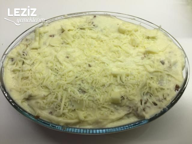Fırında Beşamel Soslu Sebze Oturtma