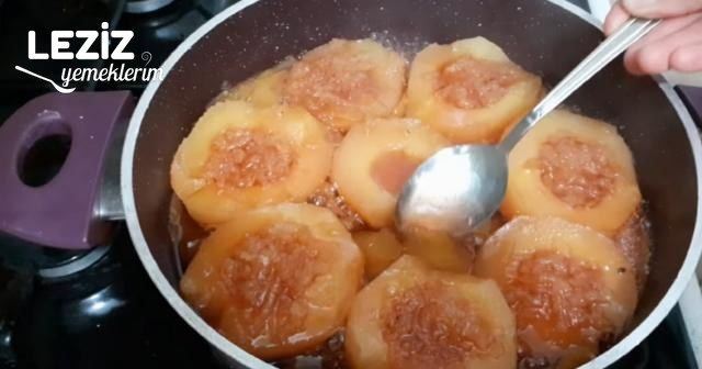 Doğal Rengiyle Kıpkırmızı Ayva Tatlısı (Videolu)