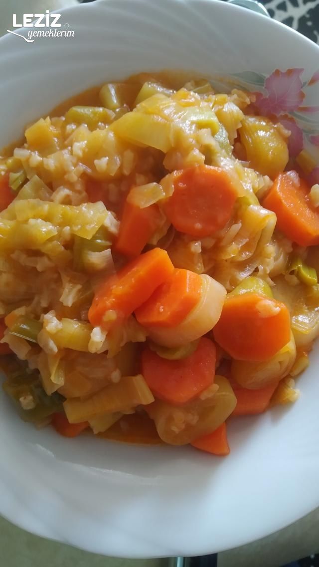 Nefis Zeytinyağlı Pırasa Tarifi