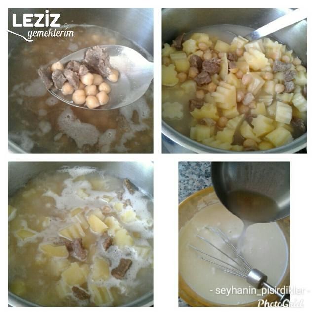 Yoğurtlu Patates Yemeği