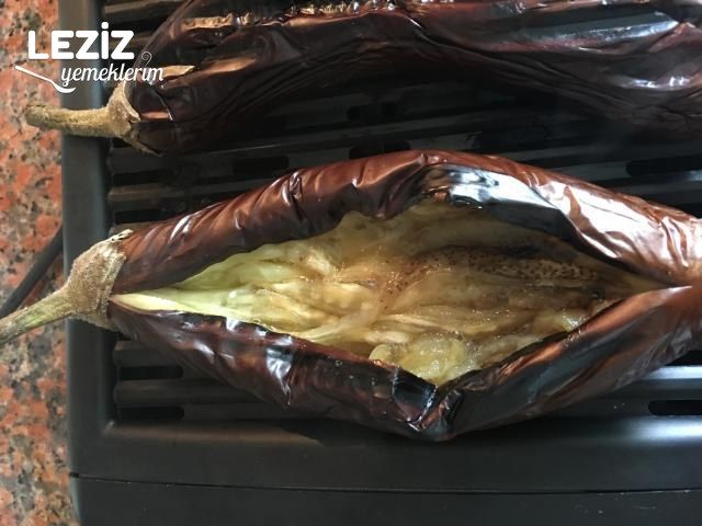 Izgarada Kaşarlı Patlıcan