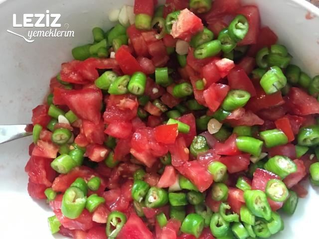 Izgarada Kaşarlı Patlıcan